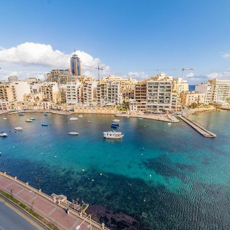 Amazing Views Of Spinola Bay In Heart Of Stjulians-Hosted By Sweetstay Saint Julian's Dış mekan fotoğraf