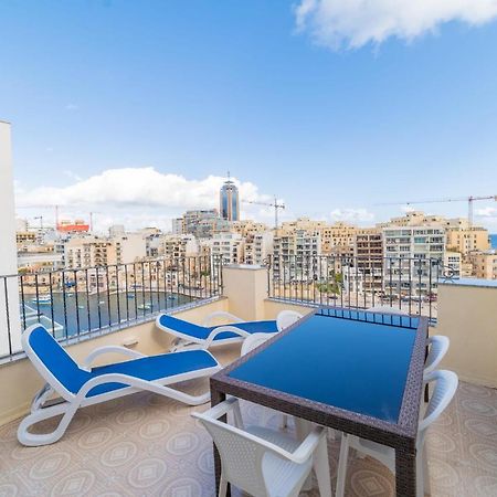 Amazing Views Of Spinola Bay In Heart Of Stjulians-Hosted By Sweetstay Saint Julian's Dış mekan fotoğraf