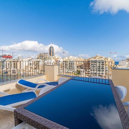 Amazing Views Of Spinola Bay In Heart Of Stjulians-Hosted By Sweetstay Saint Julian's Dış mekan fotoğraf