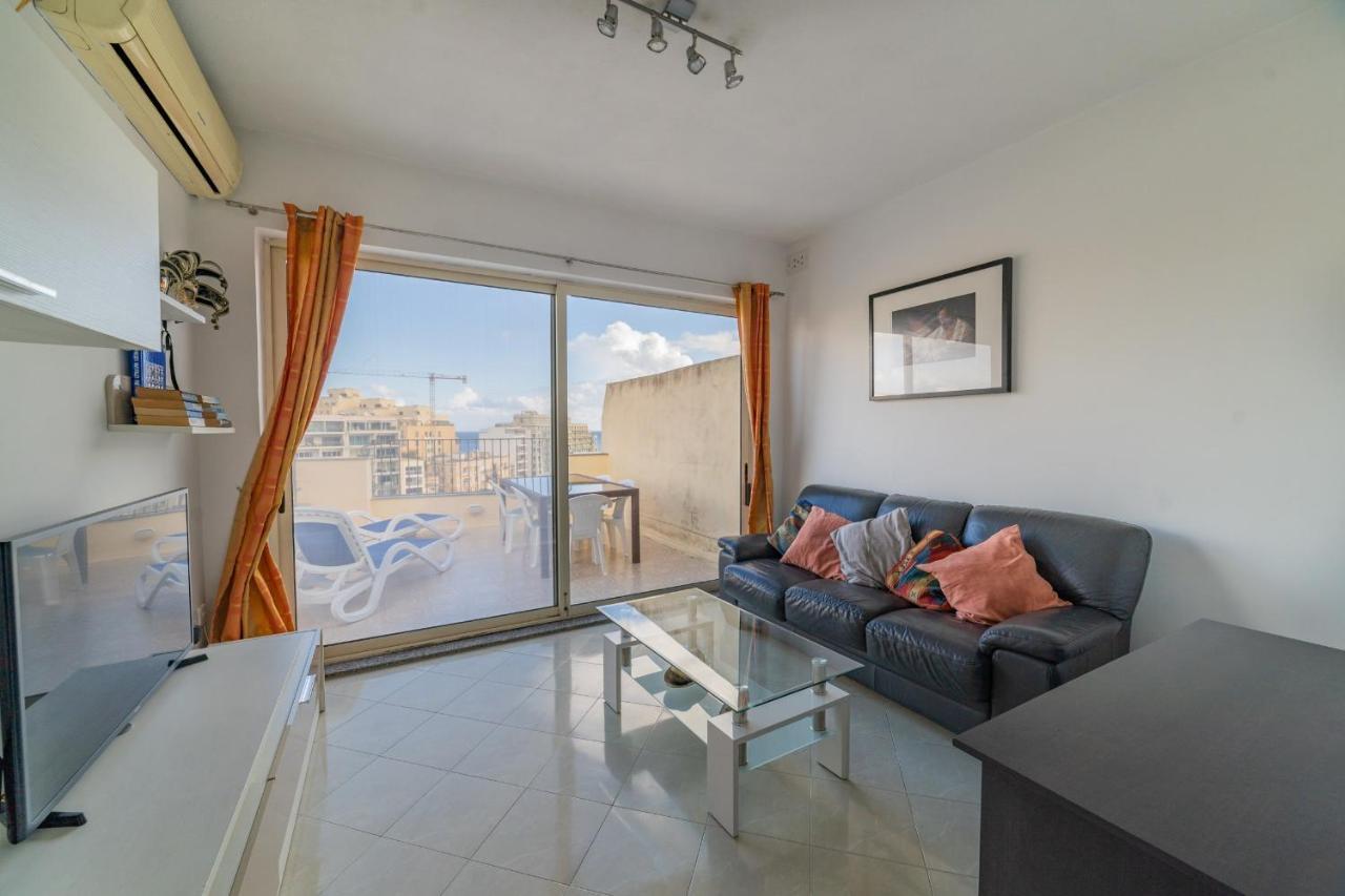 Amazing Views Of Spinola Bay In Heart Of Stjulians-Hosted By Sweetstay Saint Julian's Dış mekan fotoğraf