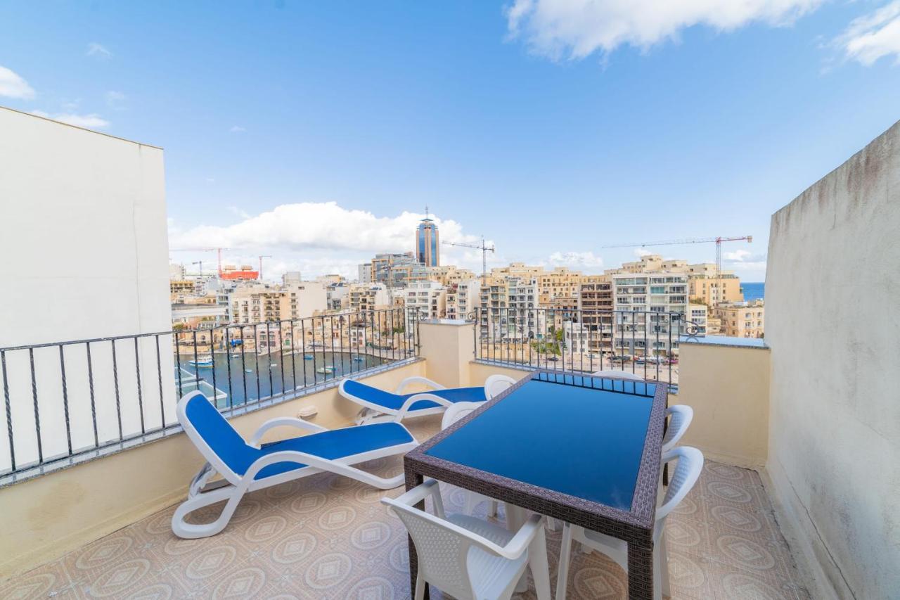 Amazing Views Of Spinola Bay In Heart Of Stjulians-Hosted By Sweetstay Saint Julian's Dış mekan fotoğraf