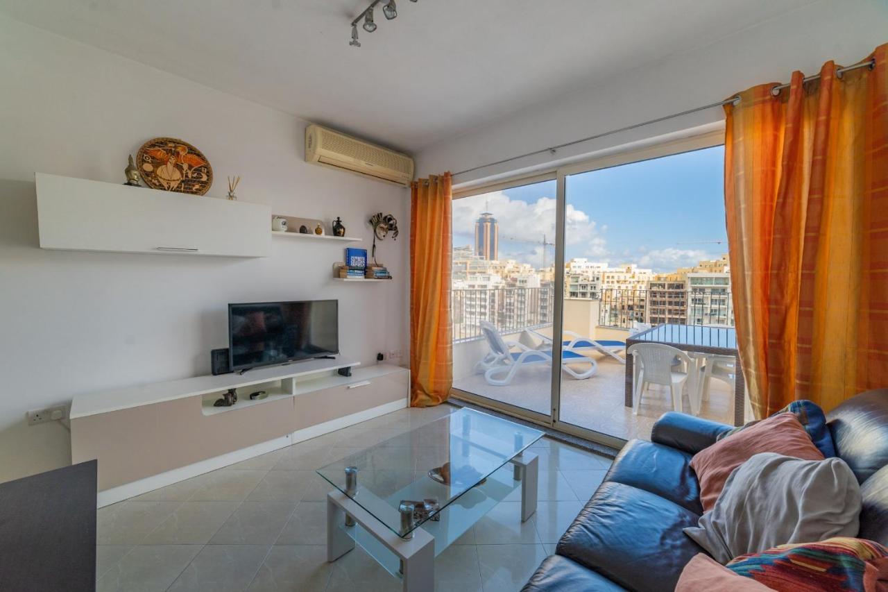 Amazing Views Of Spinola Bay In Heart Of Stjulians-Hosted By Sweetstay Saint Julian's Dış mekan fotoğraf