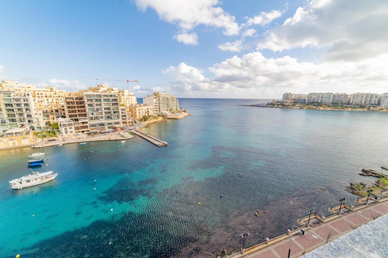Amazing Views Of Spinola Bay In Heart Of Stjulians-Hosted By Sweetstay Saint Julian's Dış mekan fotoğraf
